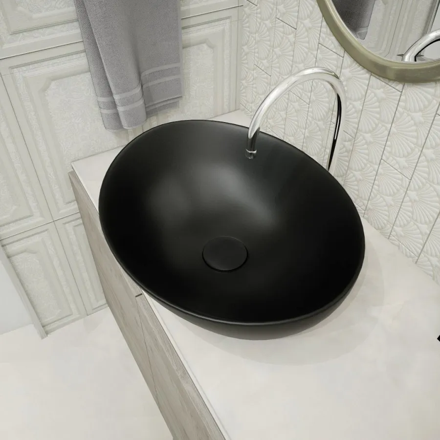 Раковина чаша Maretti EN13NS87-560, черная