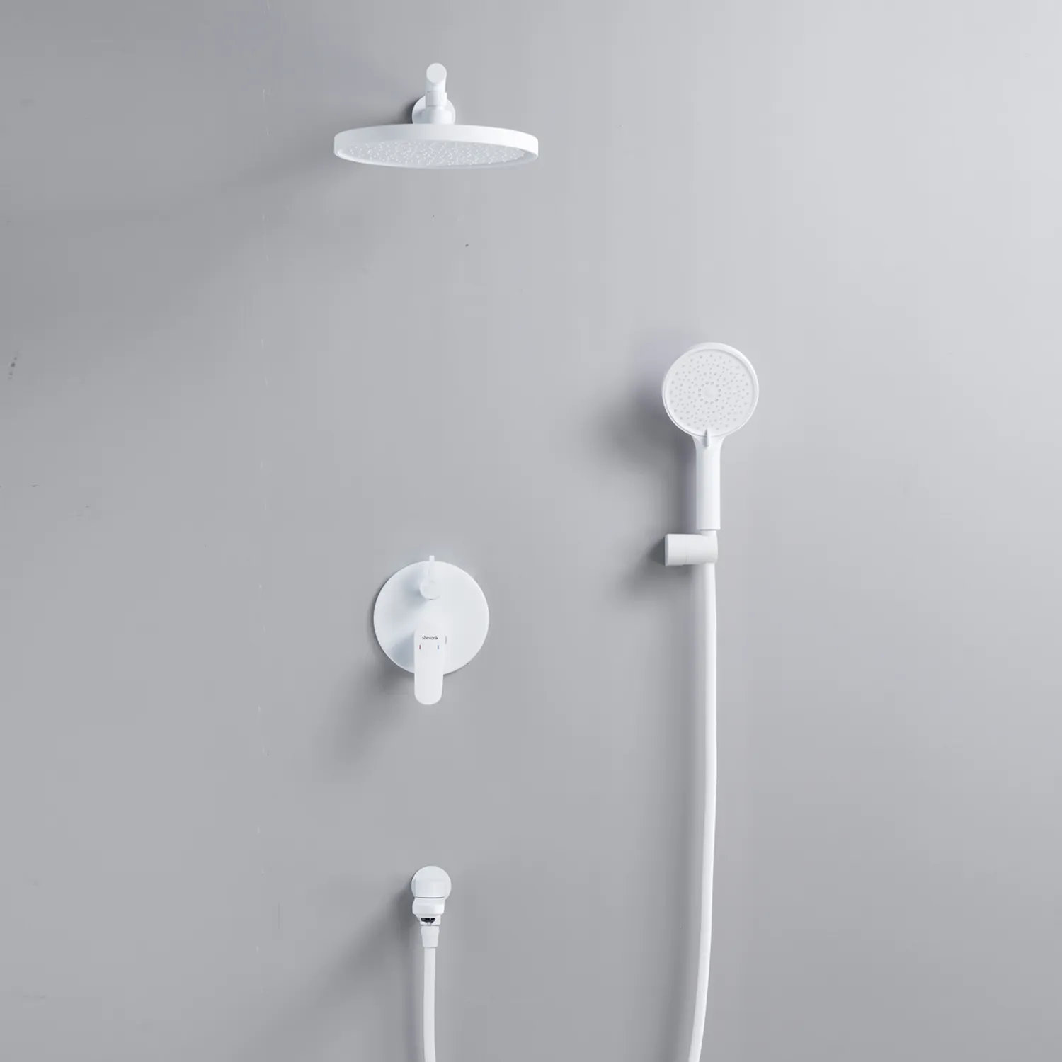 Душевая система встраиваемая Shevanik S4335C, белый