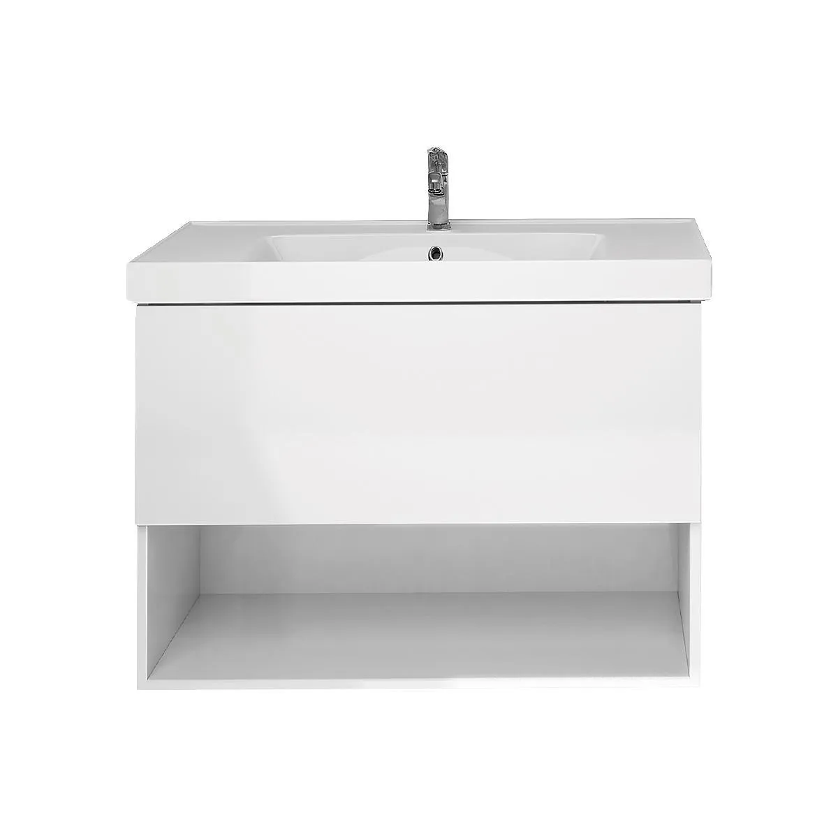 Тумба под раковину подвесная Dreja Perfecto 60 см, белый