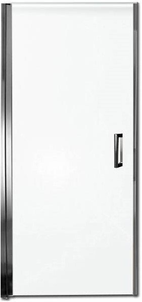 Душевая дверь Jacob Delafon Contra (100 см) (прозрачное стекло) (распашный) (угловая установка)