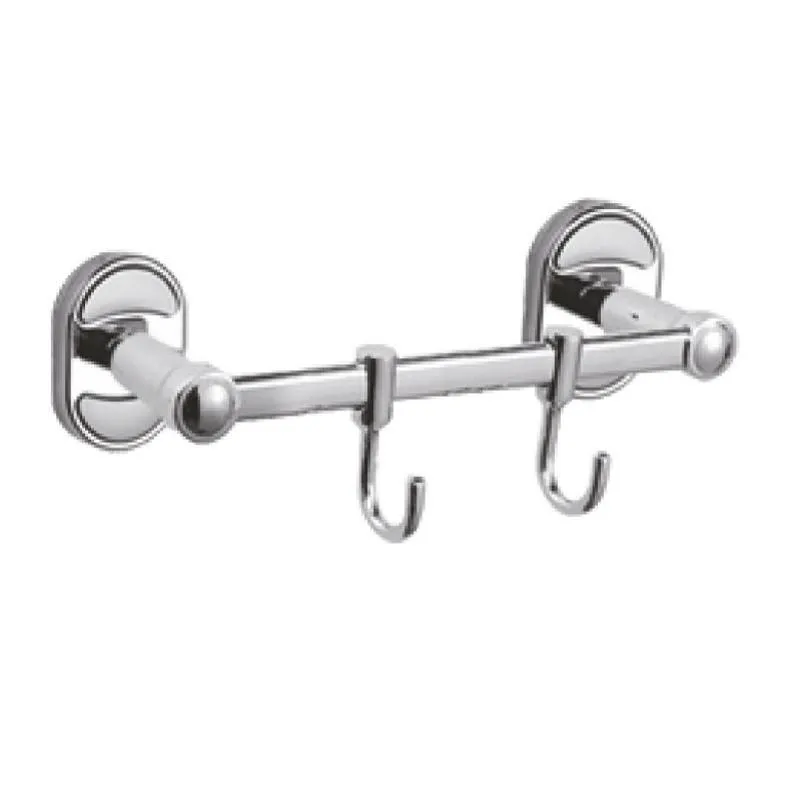 Планка с крючками для полотенец D-Lin D289700-2, хром