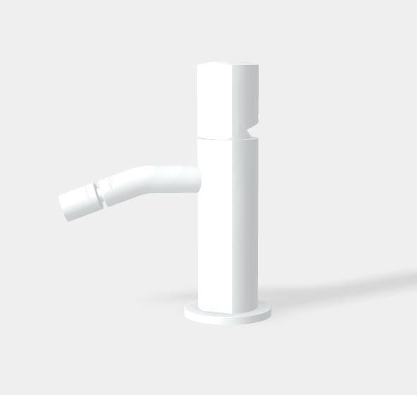 Смеситель для биде Fima Carlo Frattini So, белый матовый (F3182BS)