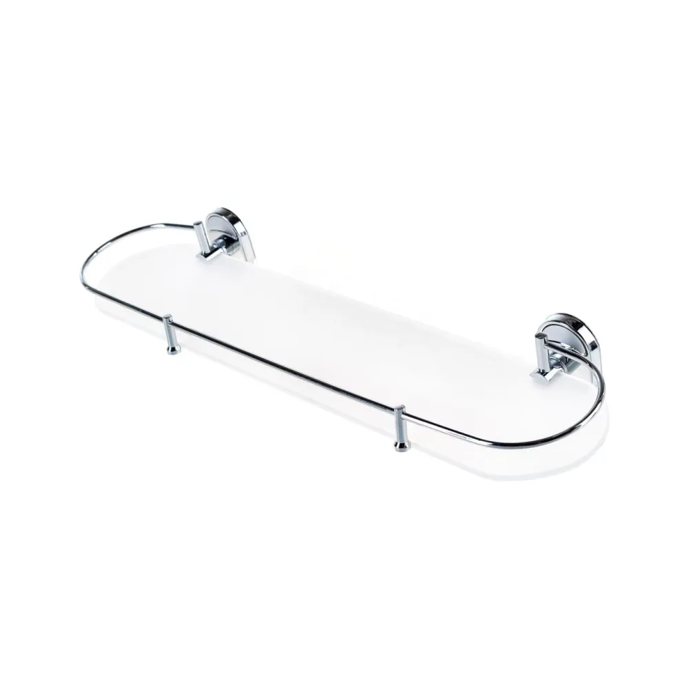 Полка стеклянная D-Lin D260700-1, хром