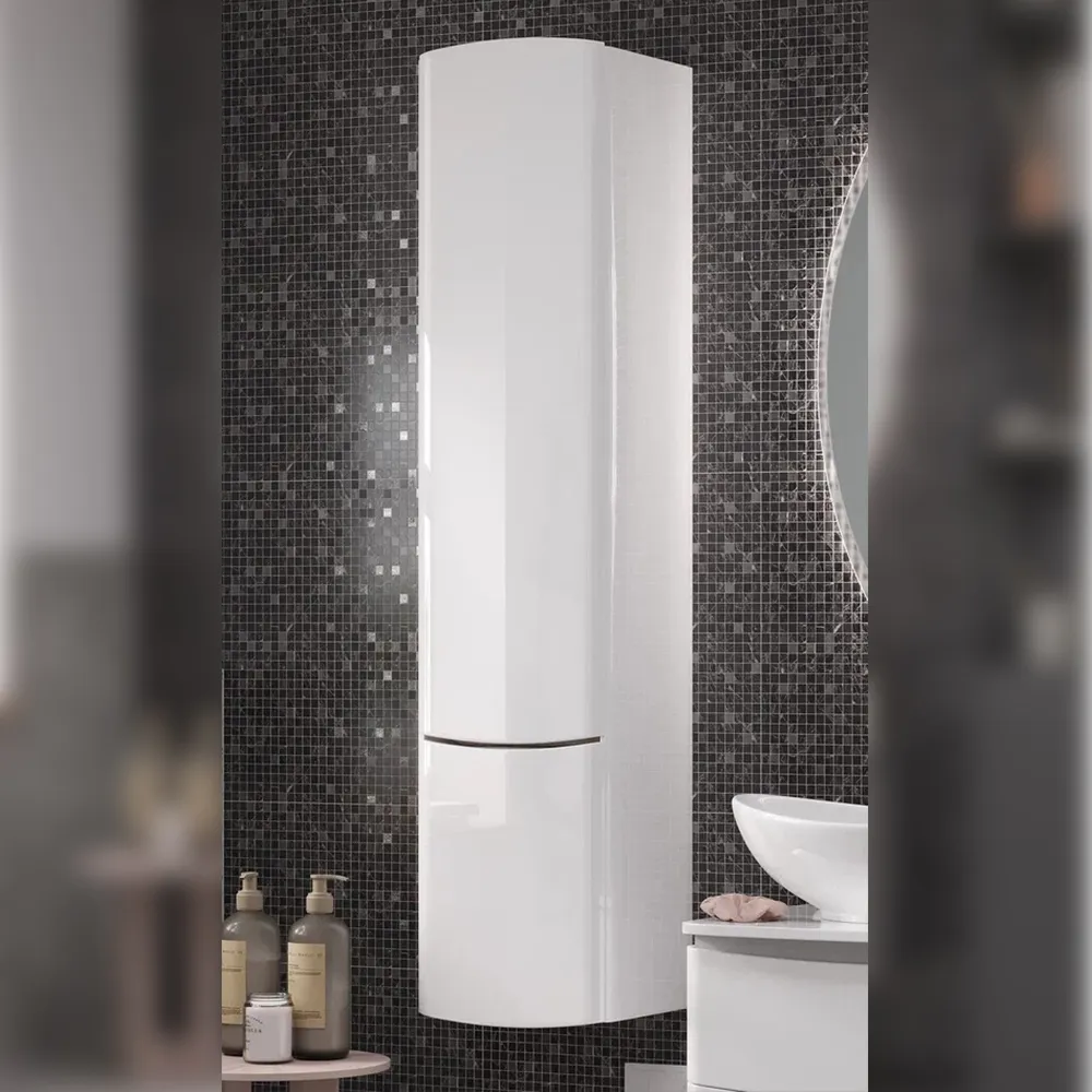 Шкаф Velvex  Luna 350 навесной белый (pp.LUN.35)