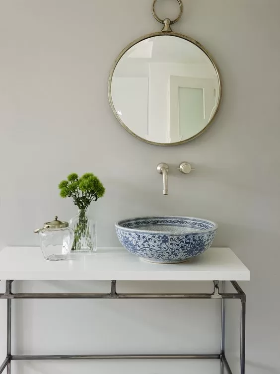 Раковина-чаша Bronze de Luxe синяя (2241)