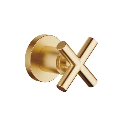 Вентиль Dornbracht запорный, 1/2", латунь сатинированная (золото 23кт) (36.607.892.28)