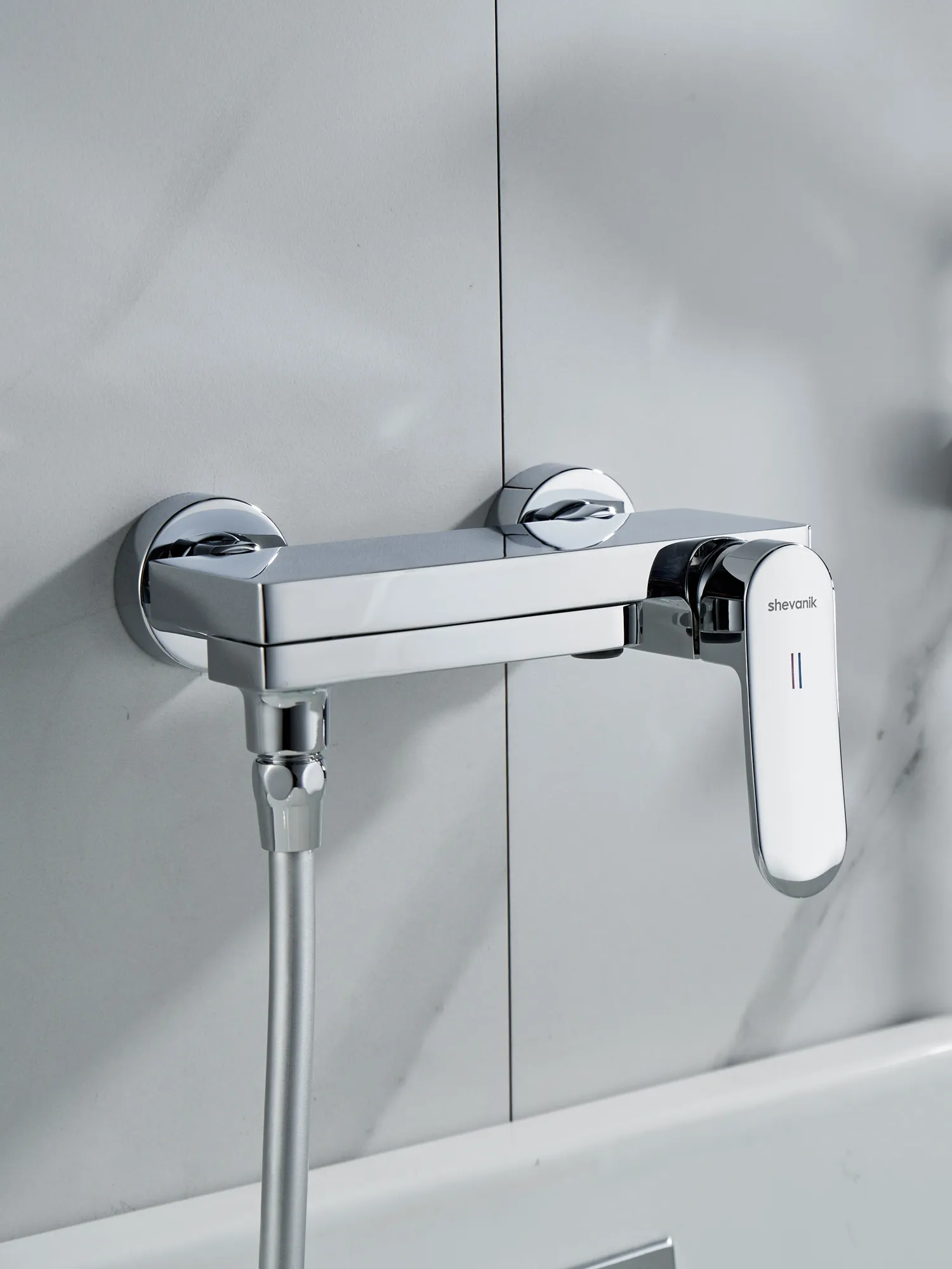 Смеситель для ванны Shevanik S4552, хром