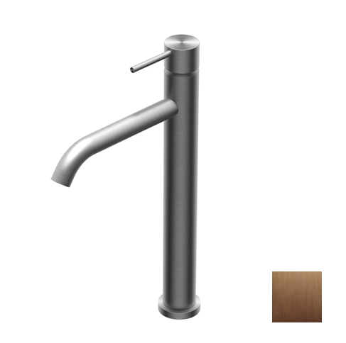 Смеситель для раковины Ritmonio Diametro35 Inox, Brushed Copper Stainless Steel PVD (E0BA0129CSF47)