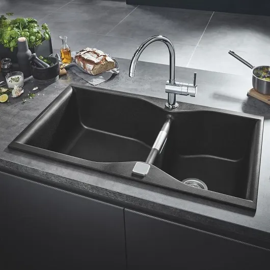 Кухонная мойка Grohe K700 90x50 31658AP0 черный