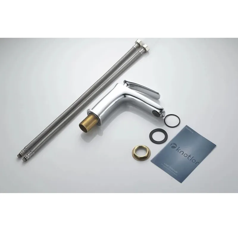 Cмеситель для раковины Knotlor KN-40, хром