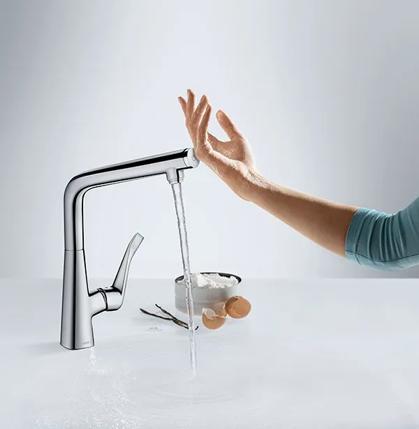 Смеситель для кухни Hansgrohe Metris Select хром 14883000