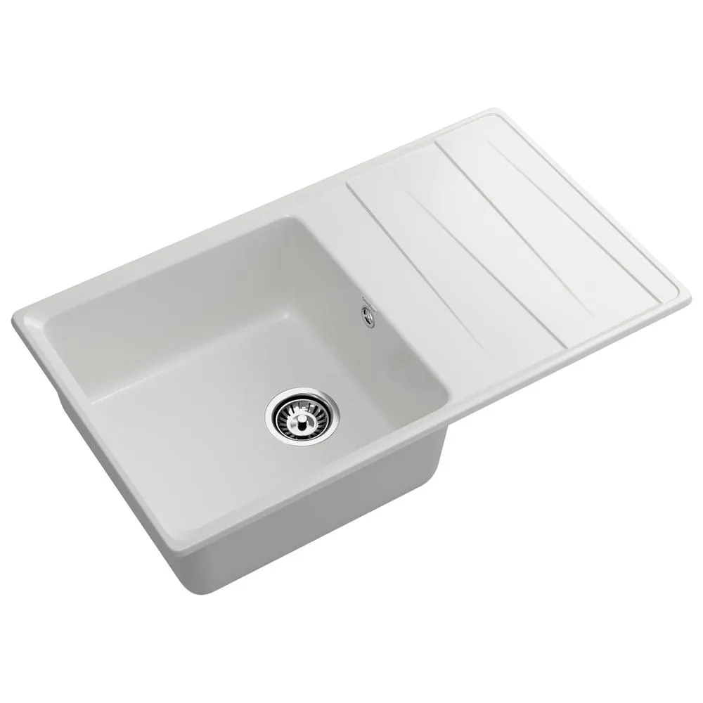 Кухонная мойка GranFest LEVEL 860L, иней