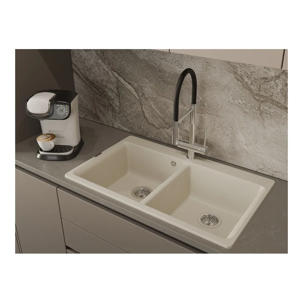 Смеситель для кухни с подключением фильтра Rivelato Adria 1523517, хром