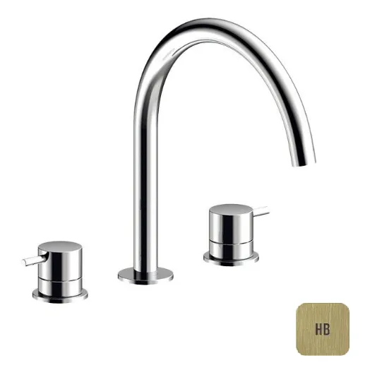 Смеситель для раковины Almar High Brass Brushed PVD (E214004.HB)