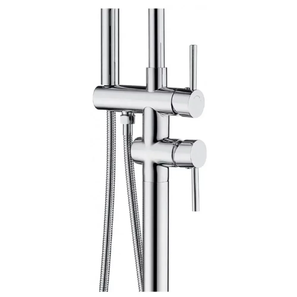 Смеситель напольный для ванны Groсenberg GB900CR, хром