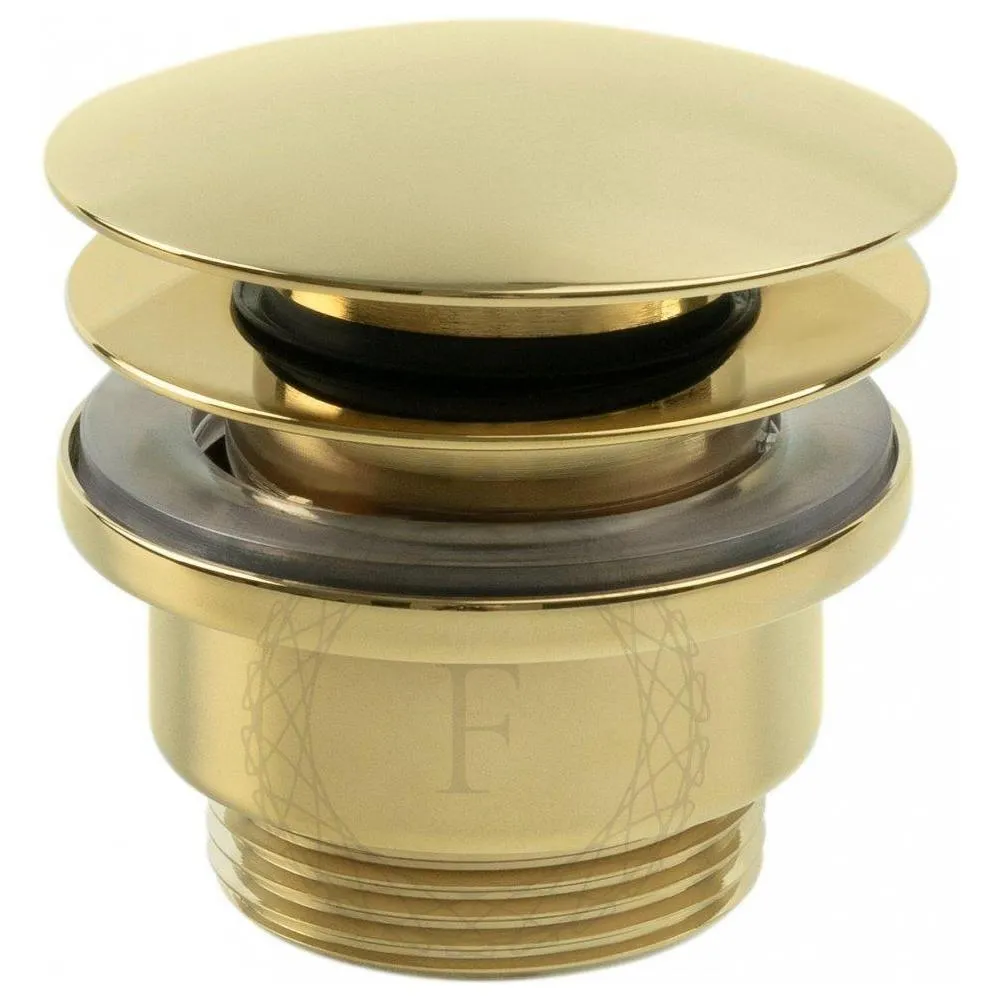 Донный клапан для раковины FILARETE FL75GO, золото