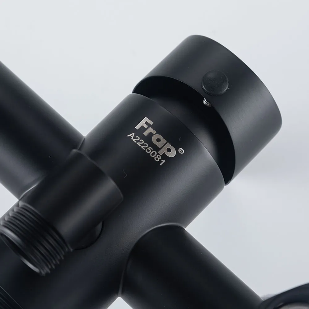 Смеситель для ванны FRAP F22801-26, черный