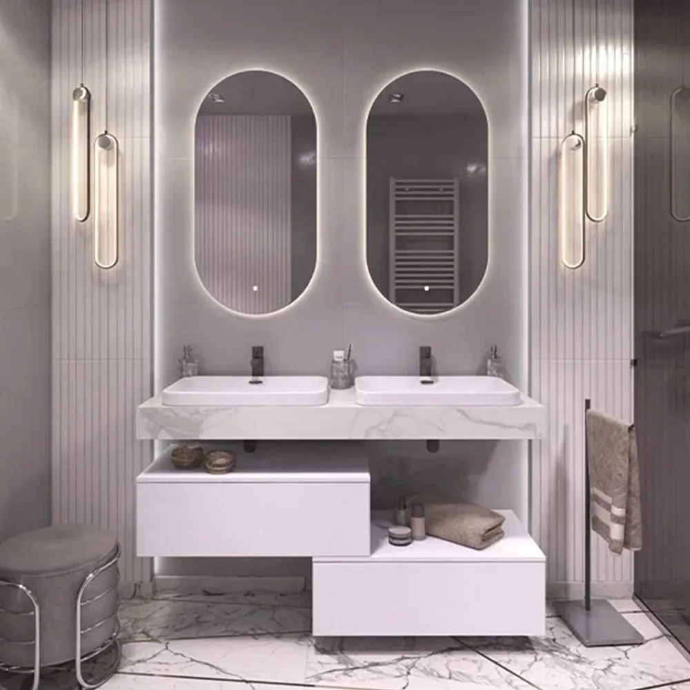 Столешница Velvex Unit 140, белый мрамор (st.UNI.140-630)