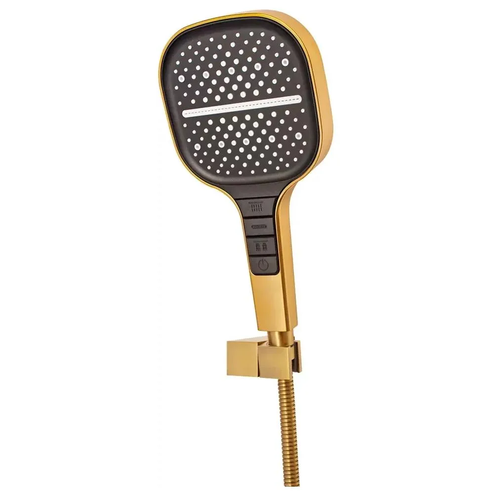 Душевая система встраиваемая Hansberge H6075MG, матовое золото