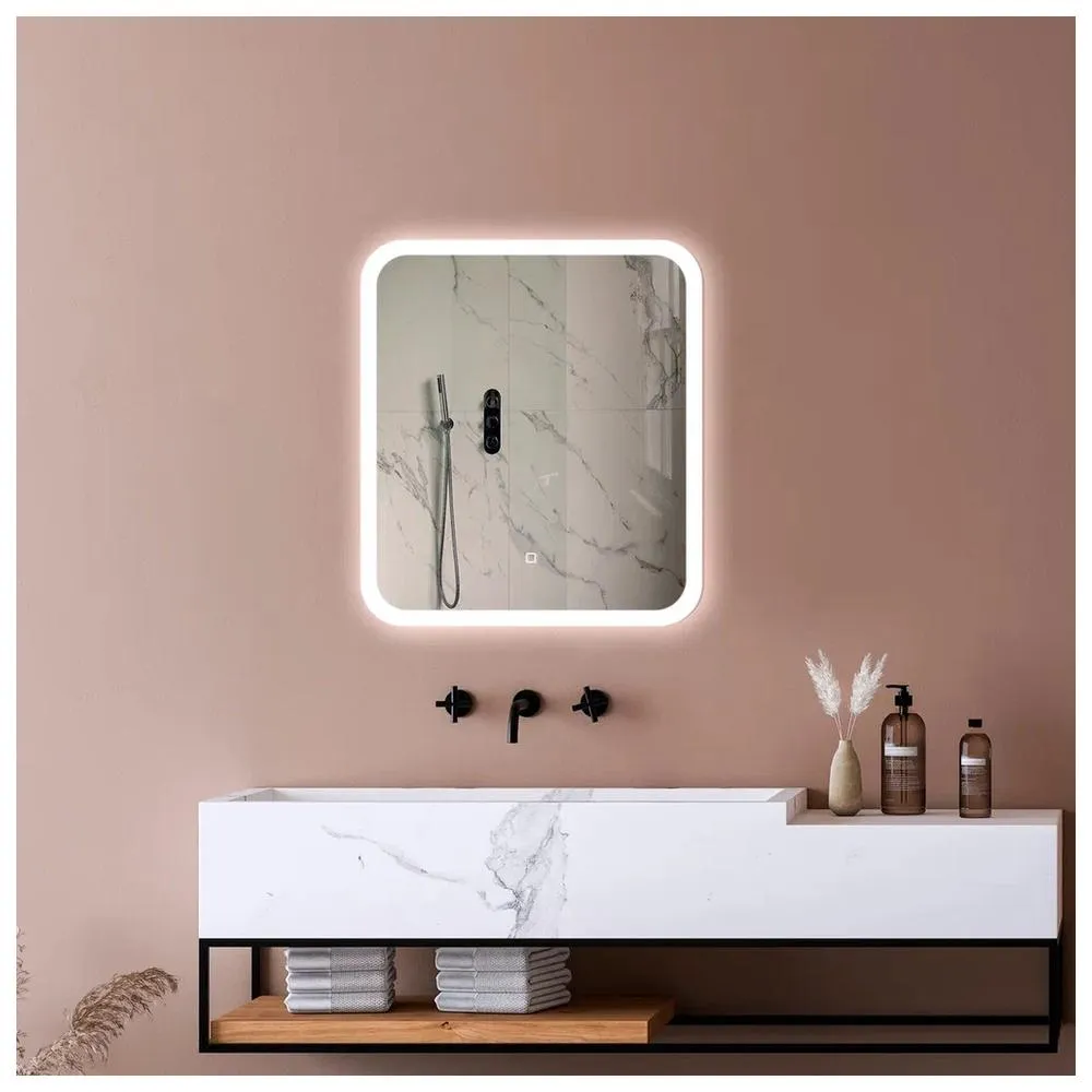 Зеркало Silver Mirrors Стив 600х700 (сенсорный выключатель)