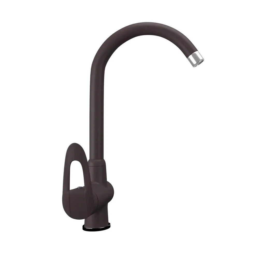 Смеситель для кухни Ulgran UQ-006-06, трюфель