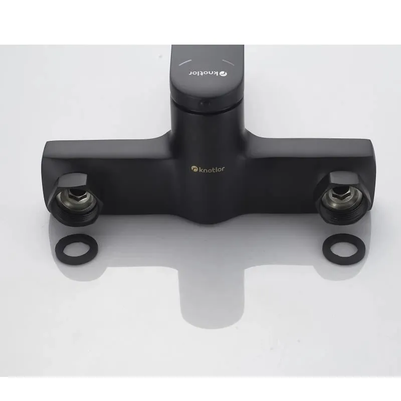 Смеситель для ванны Knotlor KN-71/BL, черный