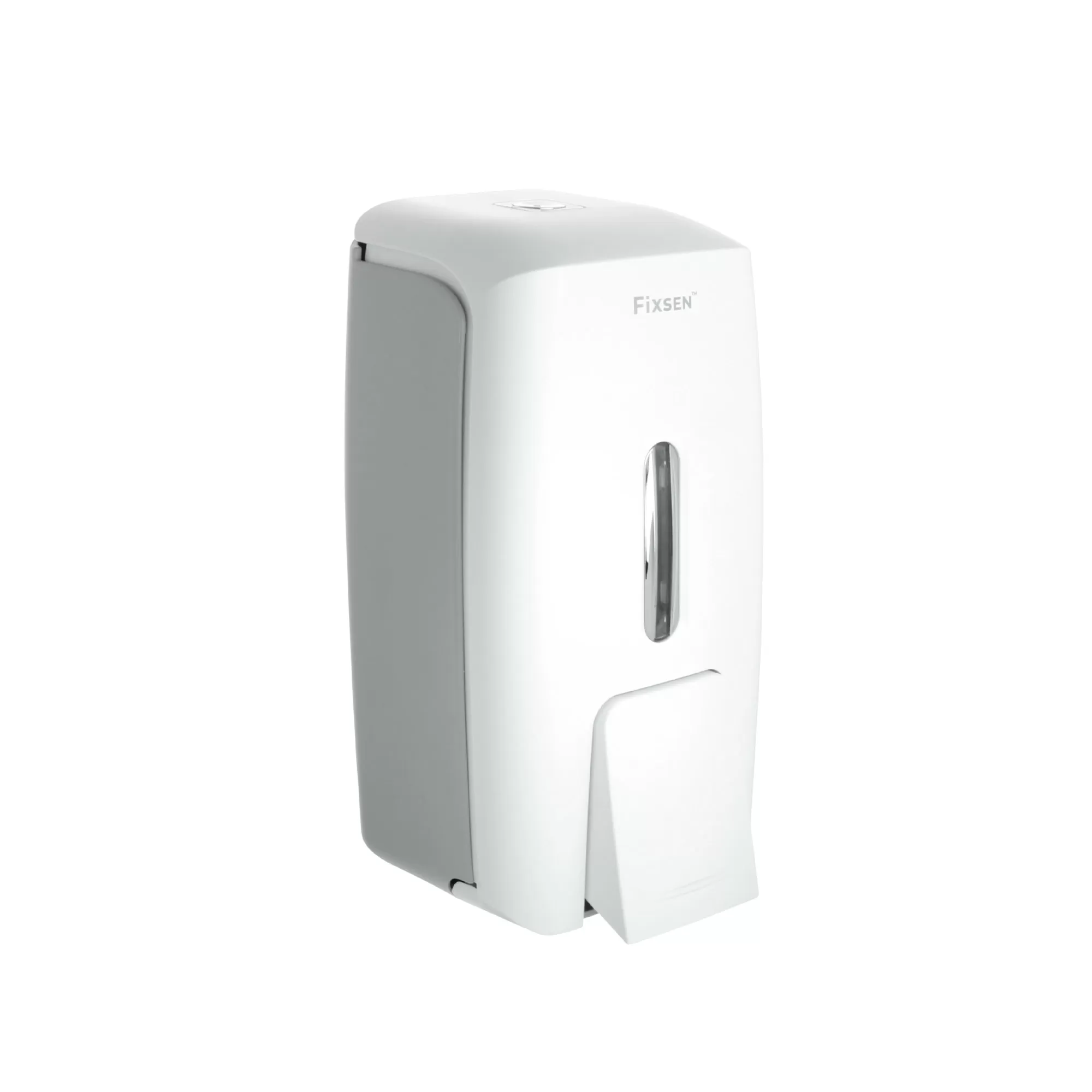 Дозатор для ж/м настенный 825мл Fixsen HOTEL пластик белый (FX-31012J)