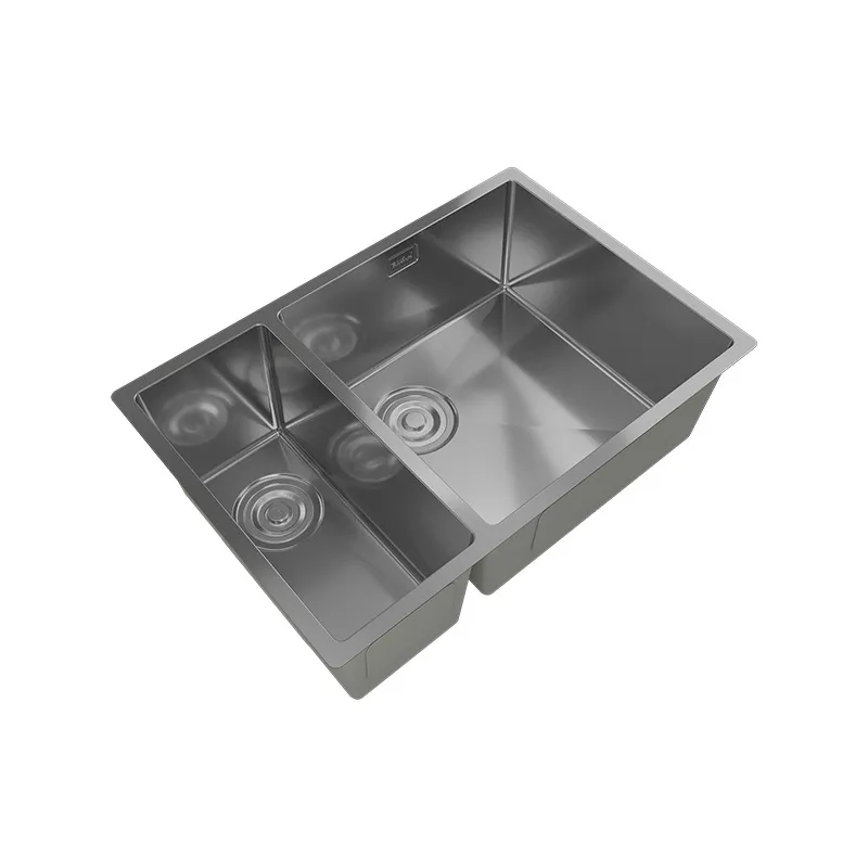 Кухонная мойка Rivelato 6444 1/5В-UN-R, нержавеющая сталь