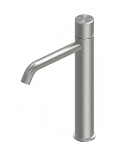 Смеситель для раковины Quadro design Stereo, сталь брашированная (16 02T AS)