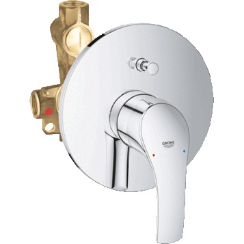Смеситель для ванны Grohe Eurosmart New 33305002 хром