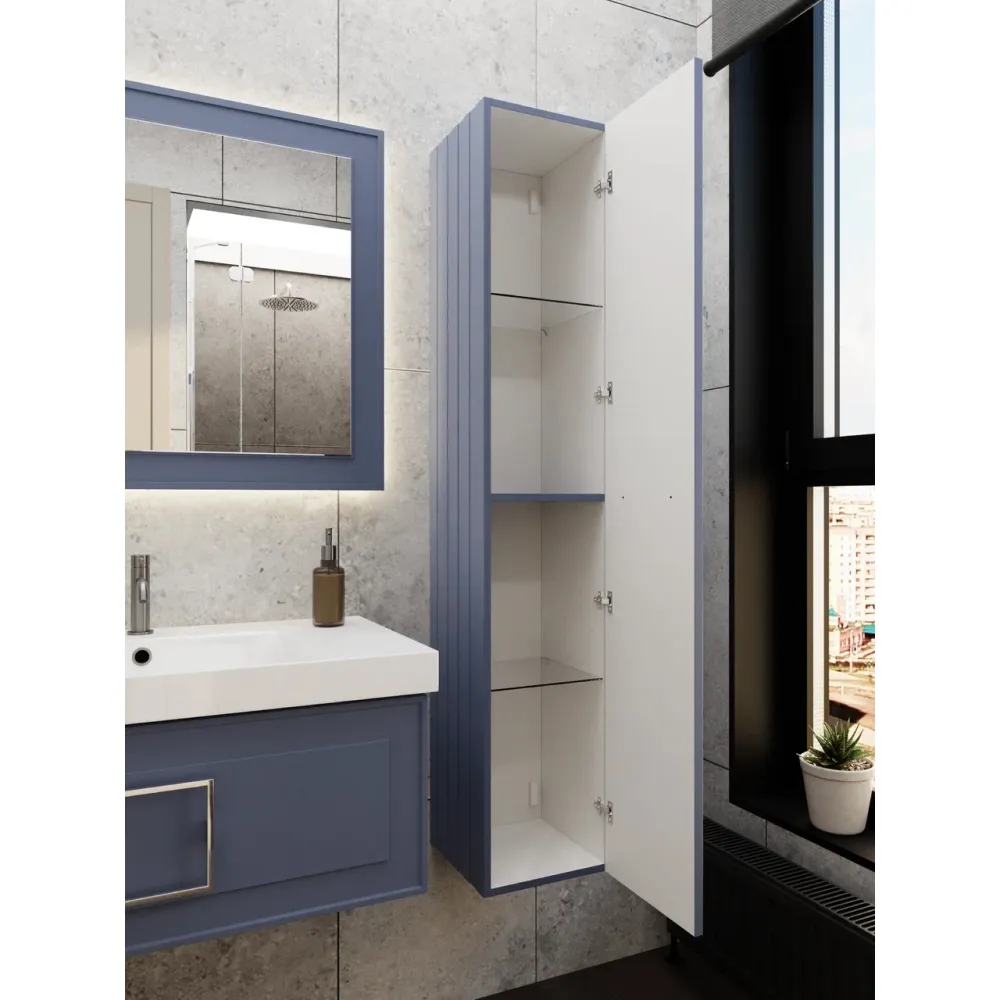 Пенал подвесной La Fenice Cubo FNC-05-CUB-BG-30, синий