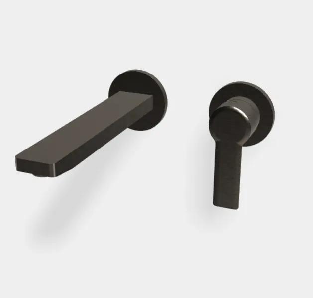 Смеситель для раковины Fima Carlo Frattini Mast, брашированный черный хром (F3141WLX8CS)