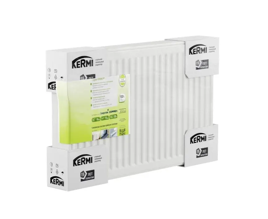 Стальной панельный радиатор Kermi C RU Profil-K T11 400х400 боковое подключение