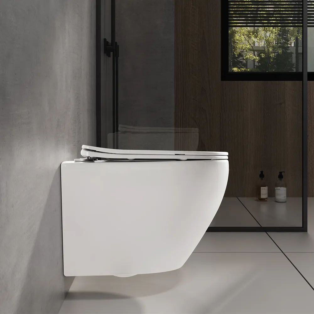 Унитаз подвесной WesnaArt NOVA TORNADO 214-NOV03, белый