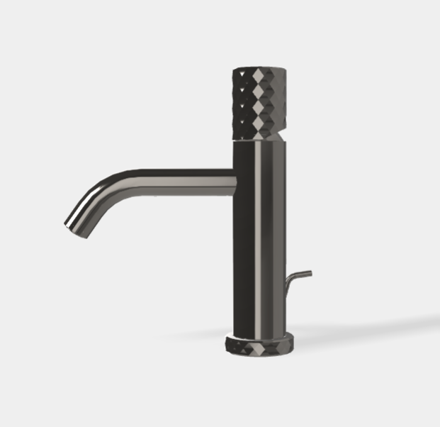 Смеситель для раковины Fima Carlo Frattini Spillo Tech, ,X Collection, хром черный (F3031TXSXCN)