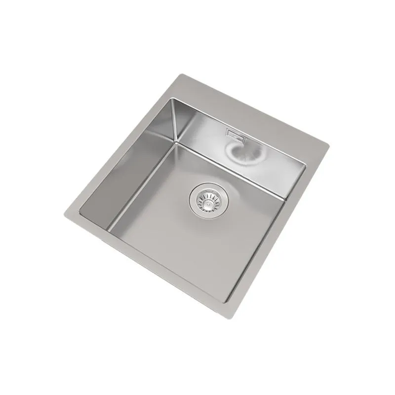 Кухонная мойка Florentina ЛОГИКА-НМ LHM.450.510.B.10.S.10, нержавеющая сталь