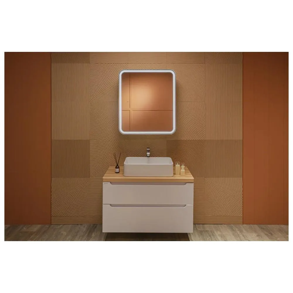 Зеркало-шкаф Silver Mirrors Фиджи Flip 70 ИК (700х800, бесконтактный сенсор)