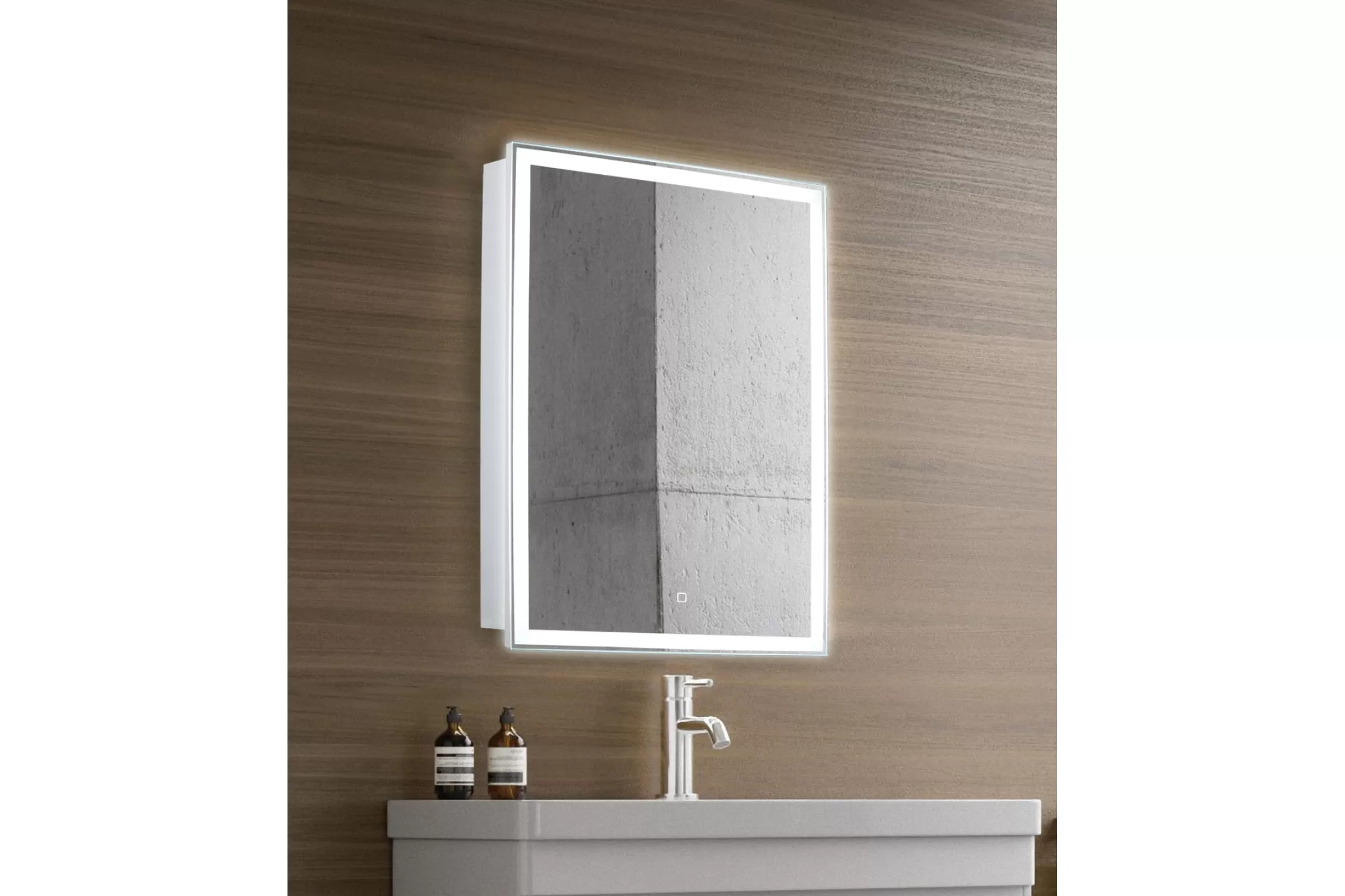 Зеркало-шкаф Silver mirrors Киото 50 (LED-00002357)