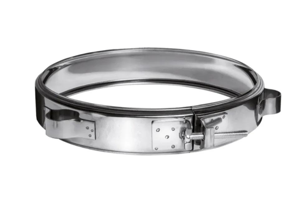 Хомуты обжимные под растяжку