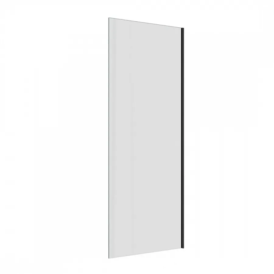 Шторка на ванну 60x140 Maretti Project Black PB41F6014099, черный профиль