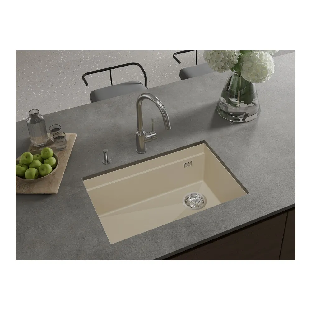 Кухонная мойка Rivelato LINO LN-654-R, темно-бежевый