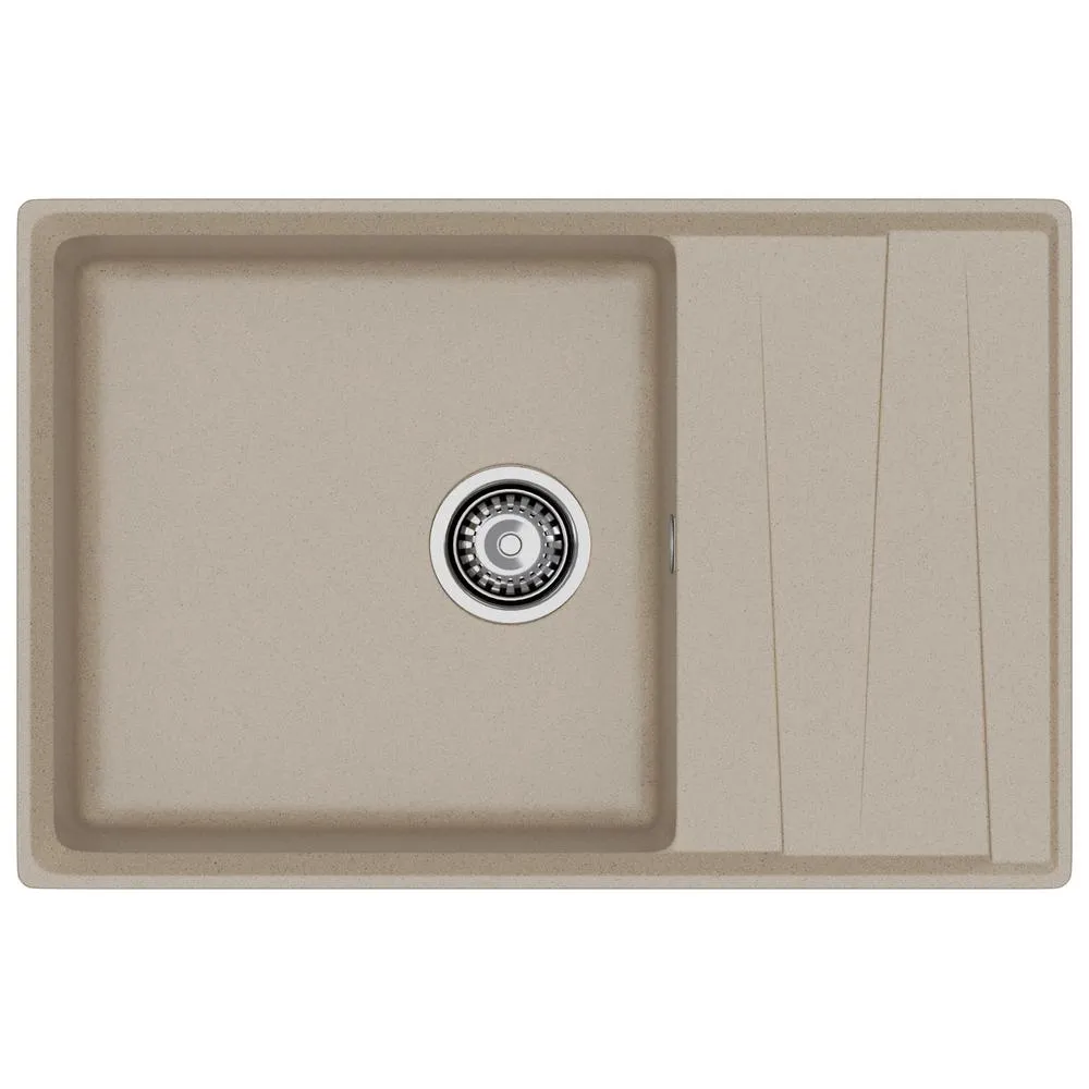 Кухонная мойка GranFest LEVEL 760L, песочный