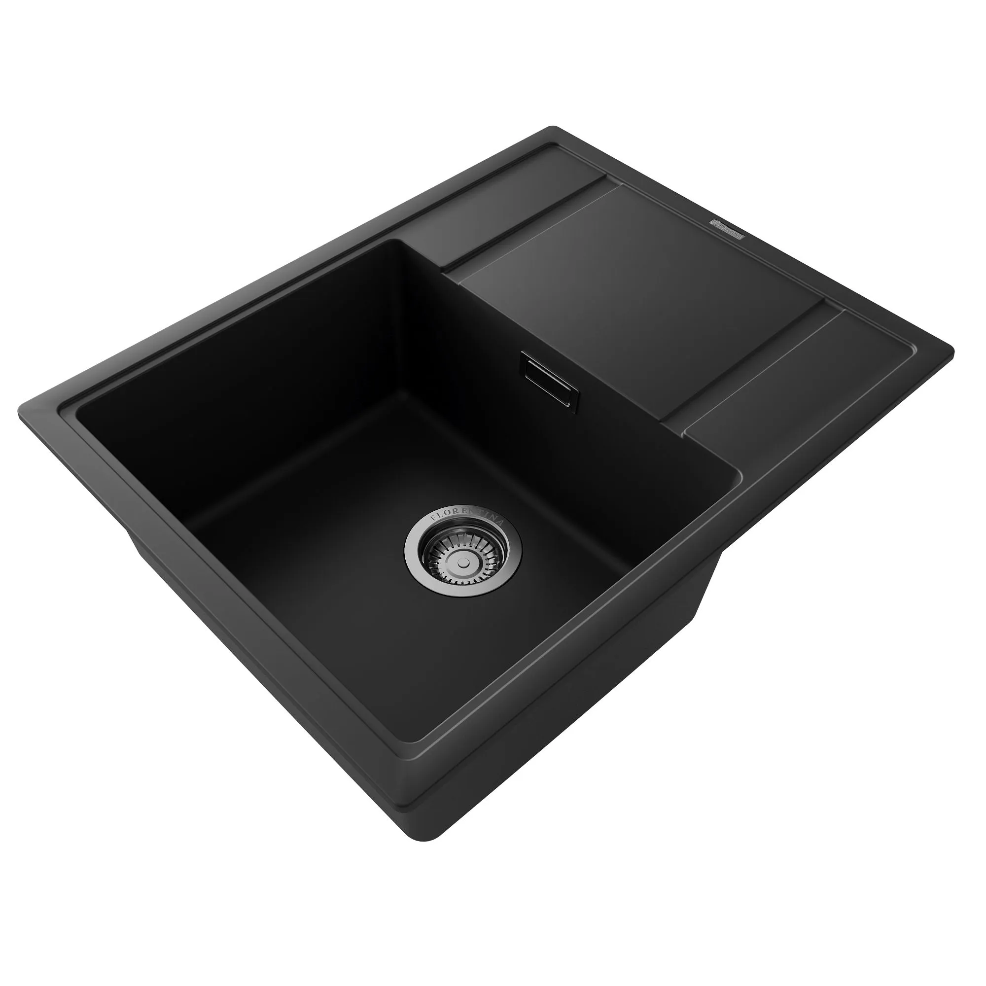 Кухонная мойка Florentina ЭСТЕЛЬ 20.520.C0650.302, антрацит
