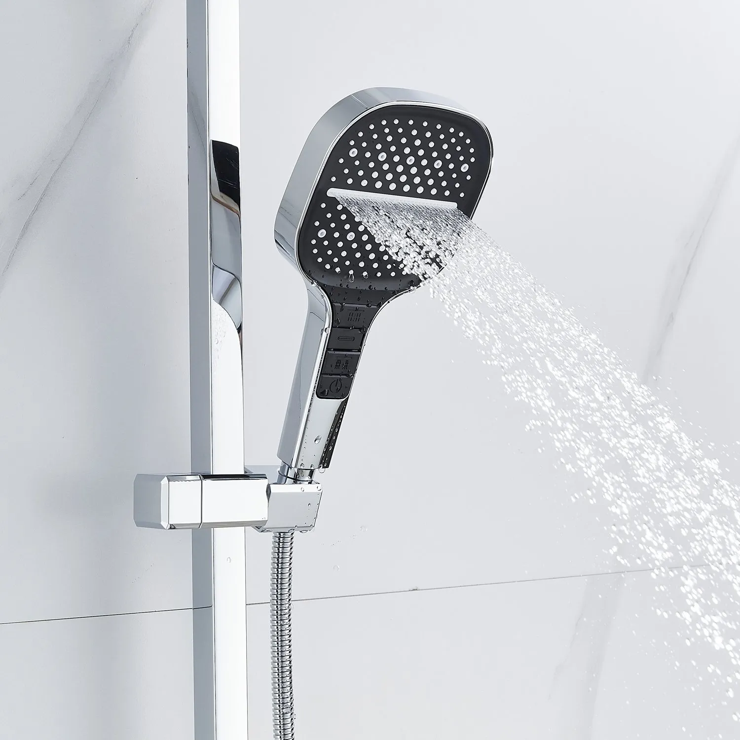 Душевая система Rose R1056, хром