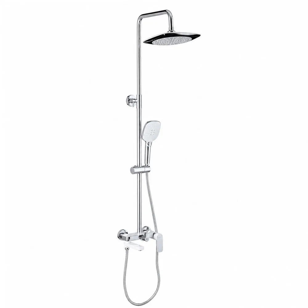 Душевая система GAPPO G2448, хром/белый