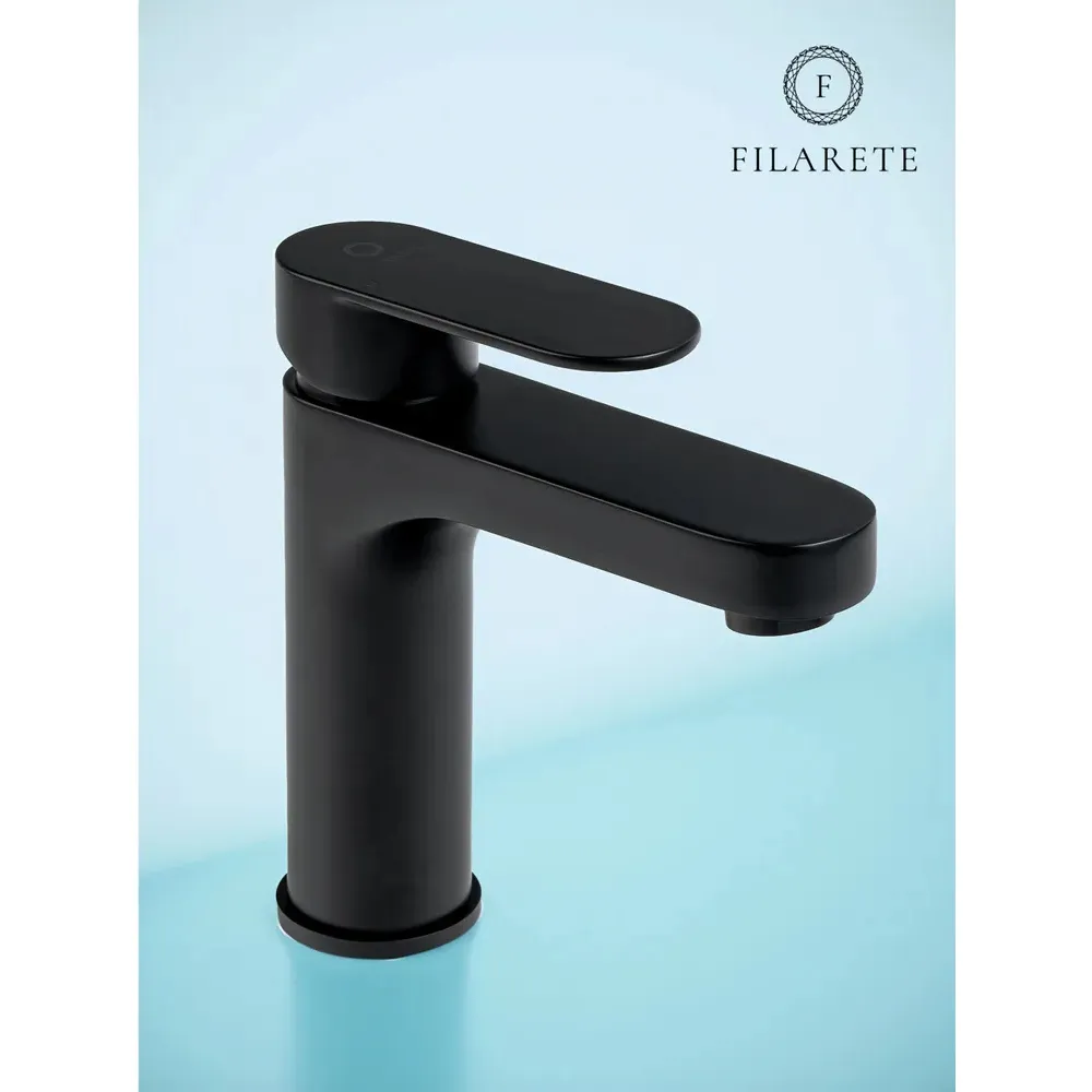 Смеситель для раковины FILARETE Retta FL5030BL, черный
