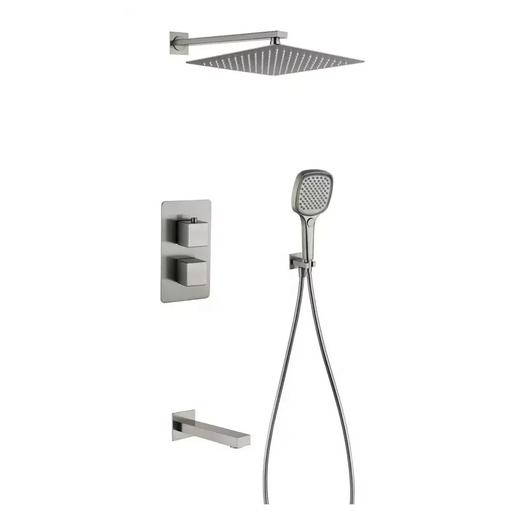 Душевая система встраиваемая Grocenberg GB5050NK, никель