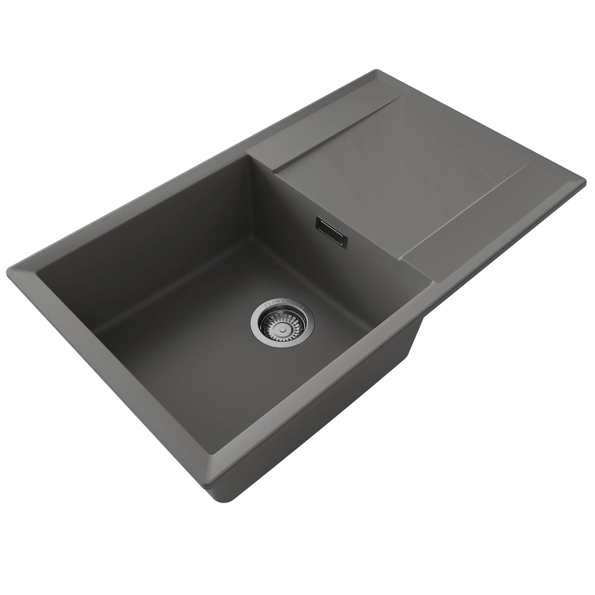 Кухонная мойка Florentina ТОСКАНА 17.050.D0860.307, серый шёлк
