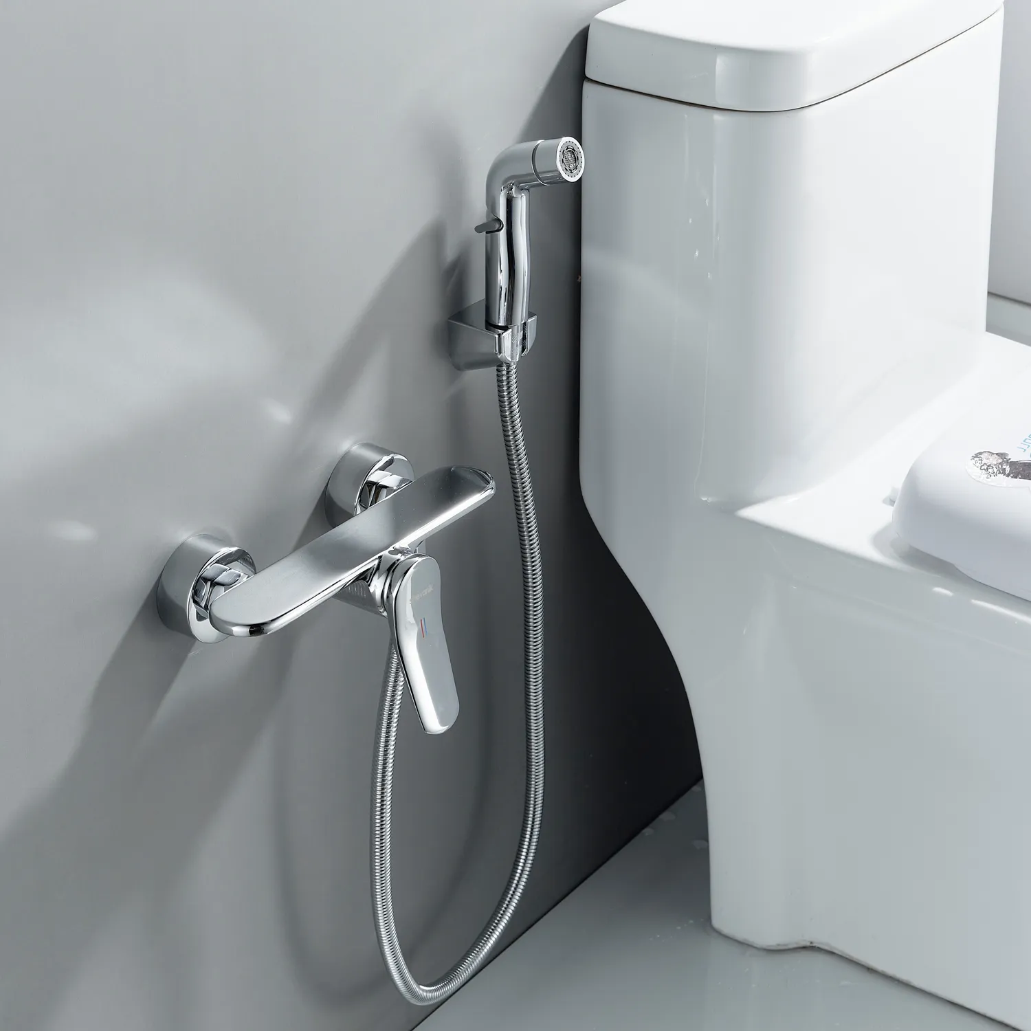 Гигиенический душ со смесителем Shevanik S4705-1, хром