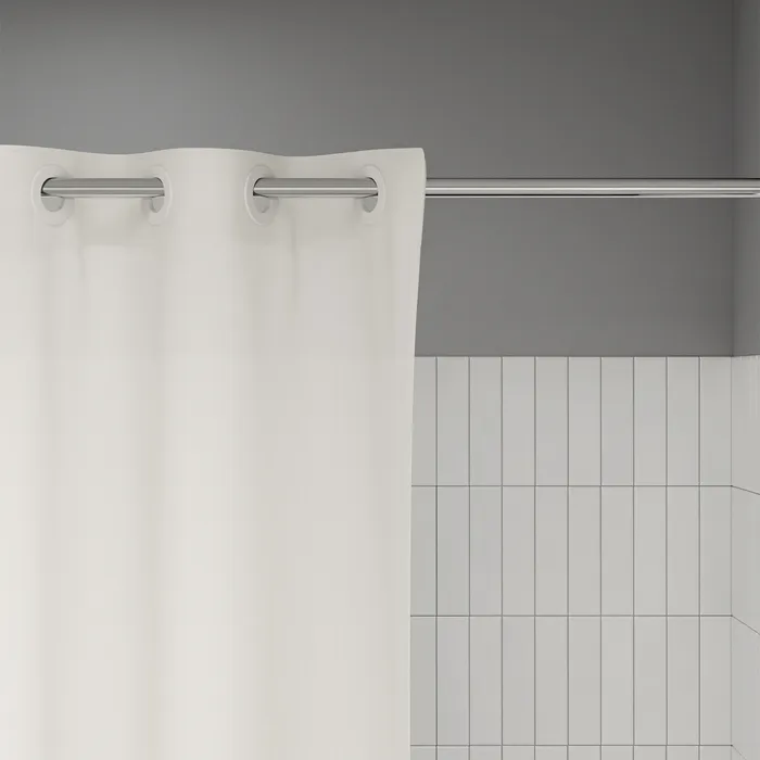 Штора для ванной IDDIS Бэйс (Base) 200x240 см, полиэстер, светло-бежевый (TL01P24i11)